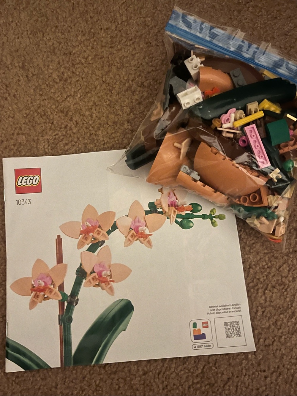 Lego Orchid Flower Set!!!